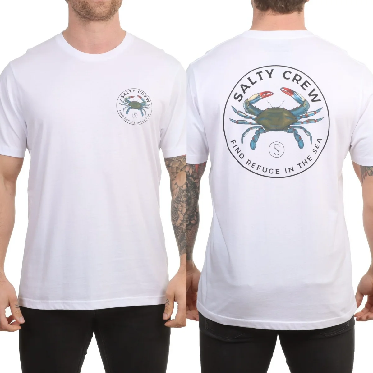 Y2K Salty Outdoor Crew Grafik-Baumwoll-T-Shirt Unisex Sommer Kurzarm Mode Marken-Tee Luxus Casual Vintage Tees – Detail 2