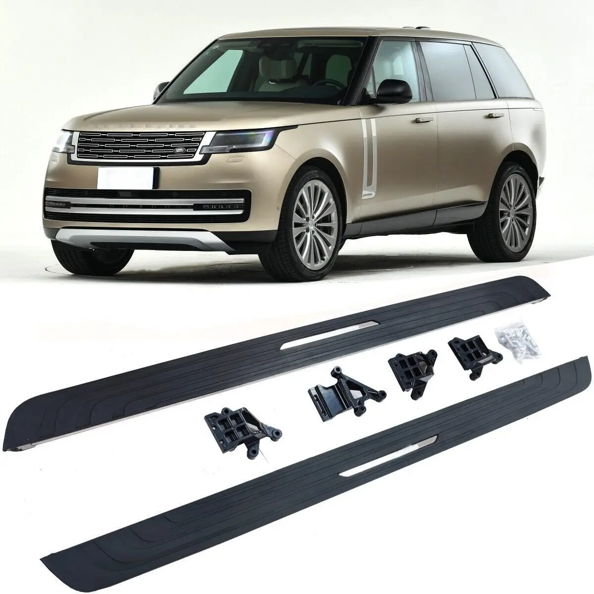 Fixed Running Board Side Step Nerf Bar Fit for LR Range Rover L460 SWB 2023 2024