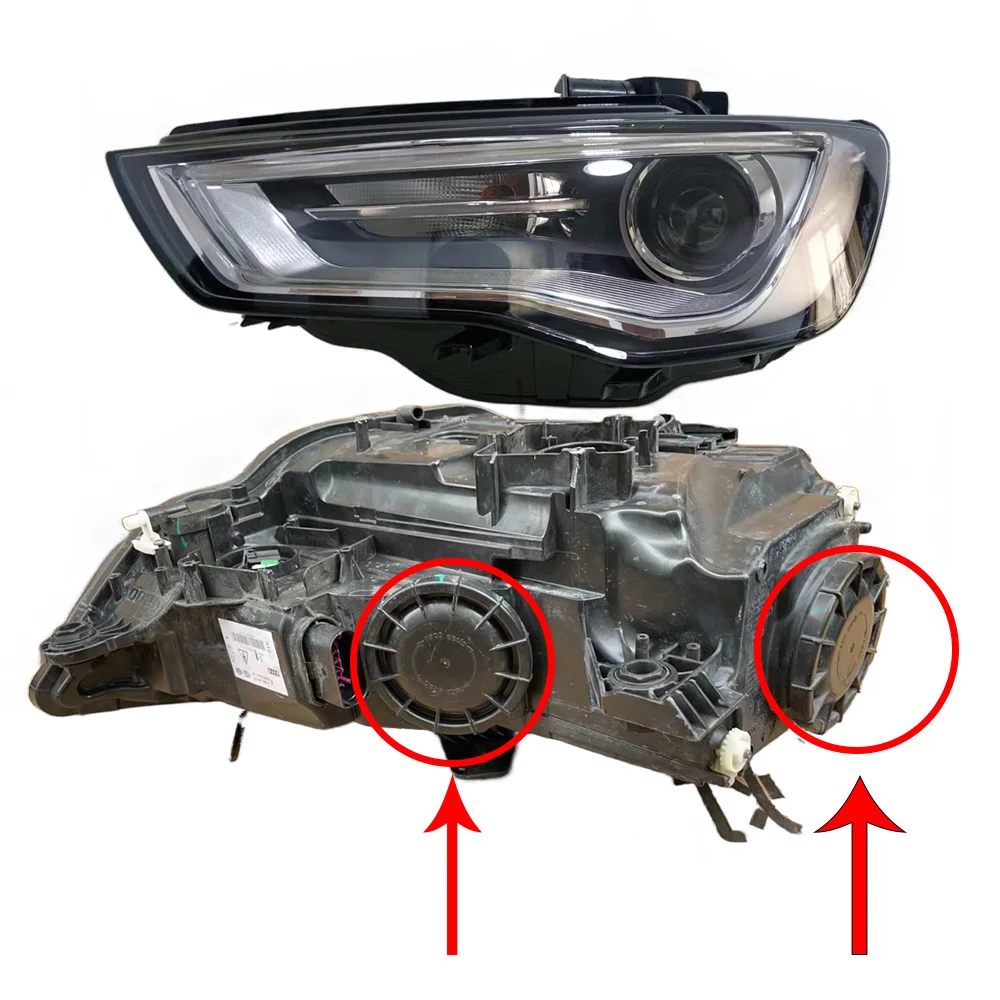 Für Audi A3 2014 2015 2016 Scheinwerfer-Staubschutzabdeckung Wasserdichte Staubdichte Scheinwerfer-Rückschale Abdichtende Lampenkappe – Detail 5