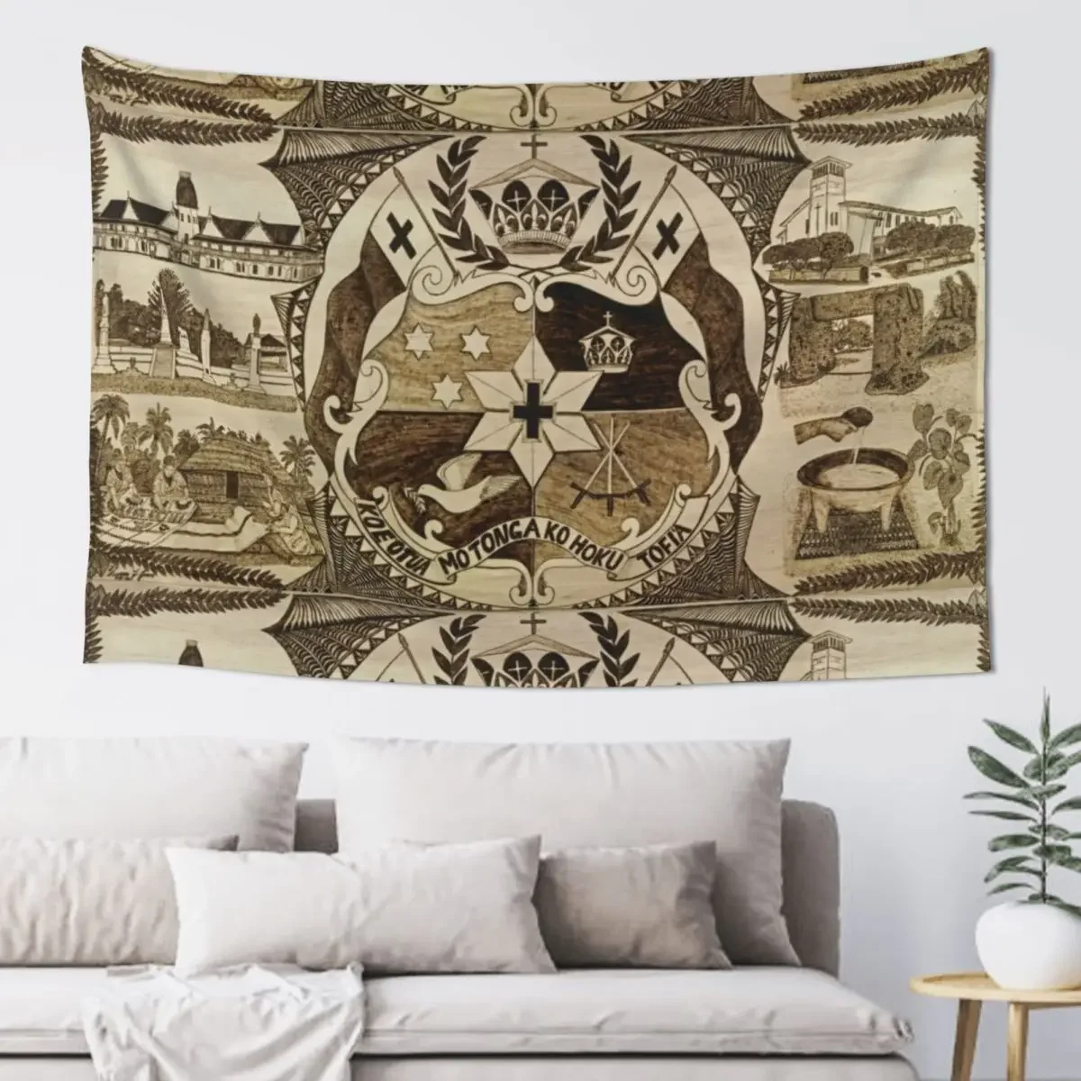 

Kingdom of Tonga Tapestry Room Decor For Girls Aesthetic Room Decorations Decoration Aesthetic On The Wall Tapestry