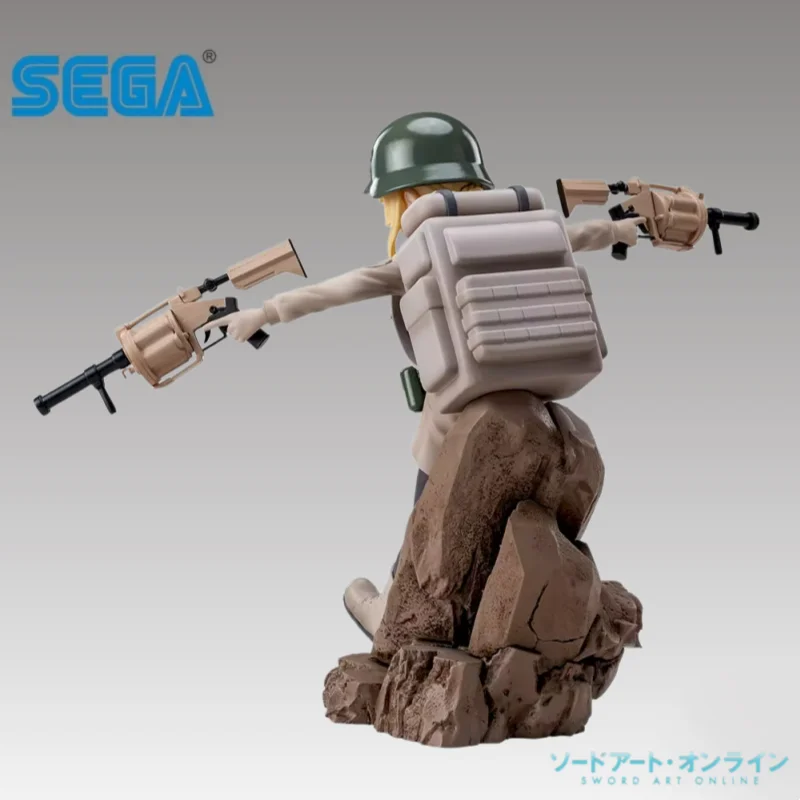 

In Stock Sega Original Sword Art Online Alternative: Gun Gale Online Ii Luminasta Fukajirou Figure Toys Model Anime Garage