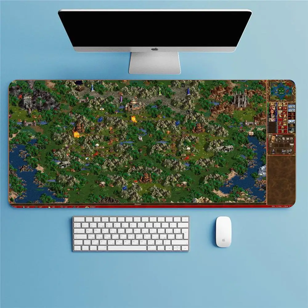 Mouse Pad Heroes of Might and Magic3 Keyboard Mat Desk Pad for Csgo Pad For Office Carpet Gaming Mouse Pad Laptop PC Rubber Mat