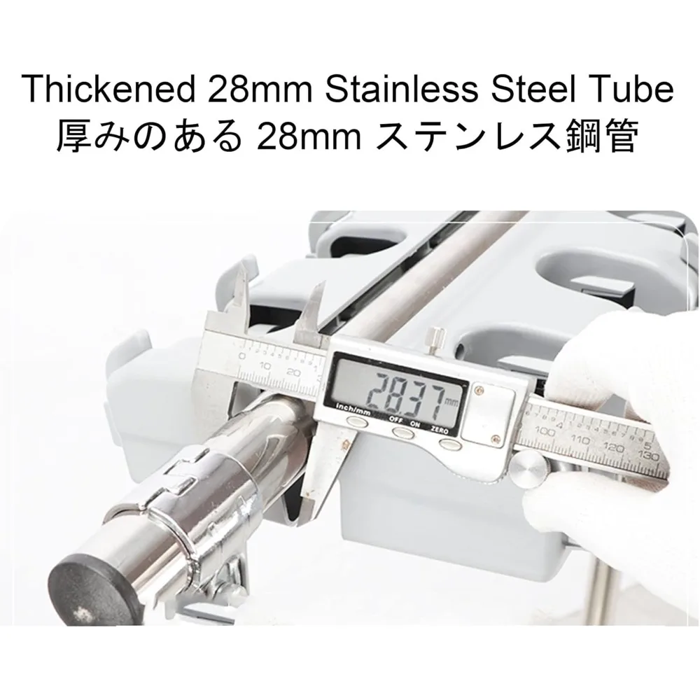 ممسحة أرضية وحامل مكنسة، عربة تخزين أدوات التنظيف المحمولة، منظم لمستلزمات التنظيف #4