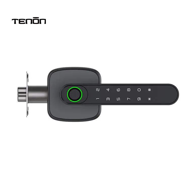 TENON K1 Mini serrure Bluetooth sans clé biométrique d'empreintes digitales reconnaissance faciale App contrôlé Smartphone bois hôtels cartes nuage