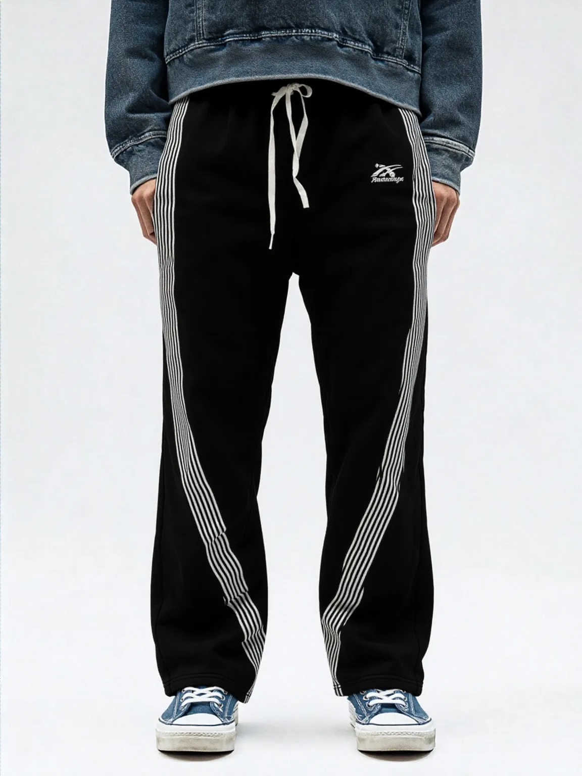 

Y2Y Casual Large Size Trousers for Men and Women Trendy All-match Jogging Sports Pants Loose Trendy Street Couple Pants