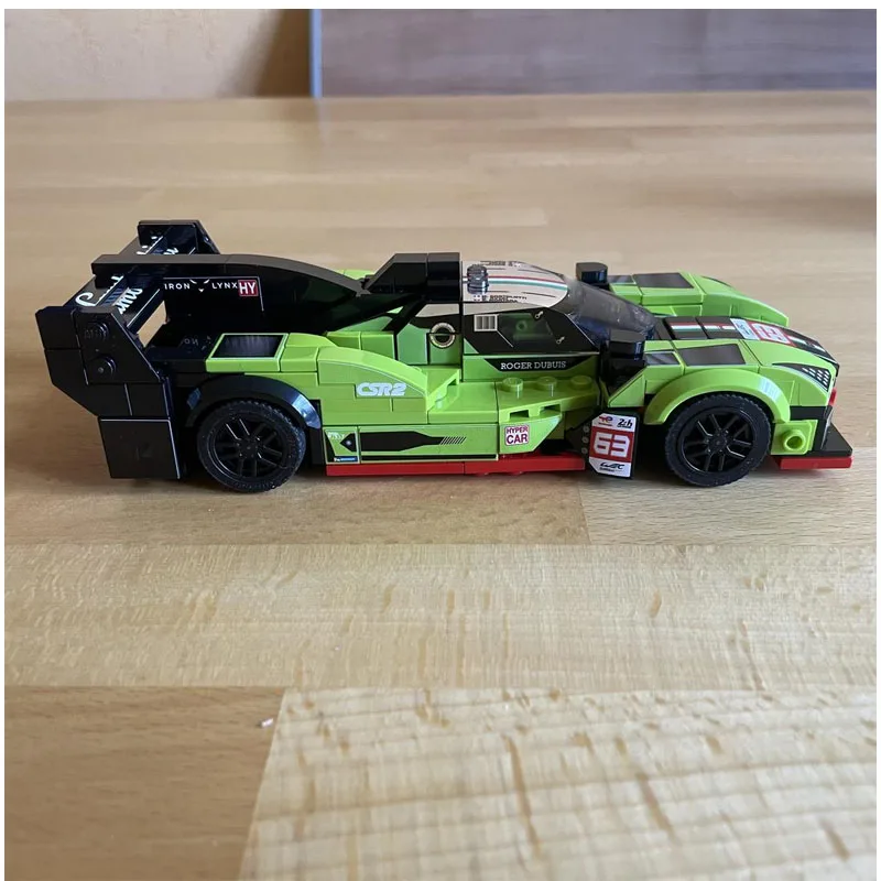 MOC-181557 New SC63 Sports Racing Car Building Block Model, 332 Pieces, Boys' Children's Birthday Building Block Toy Gift