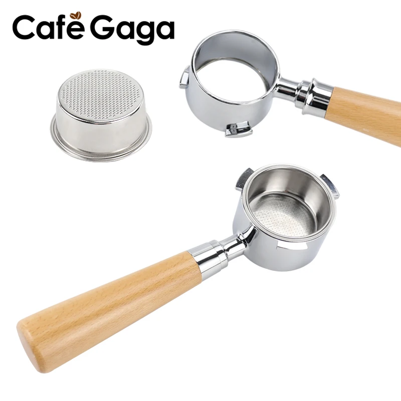 Coffee Bottomless Portafilter for Delonghi EC680 EC685 Filter Replacement Filter Basket Espresso Machine Accessory Coffee Tools