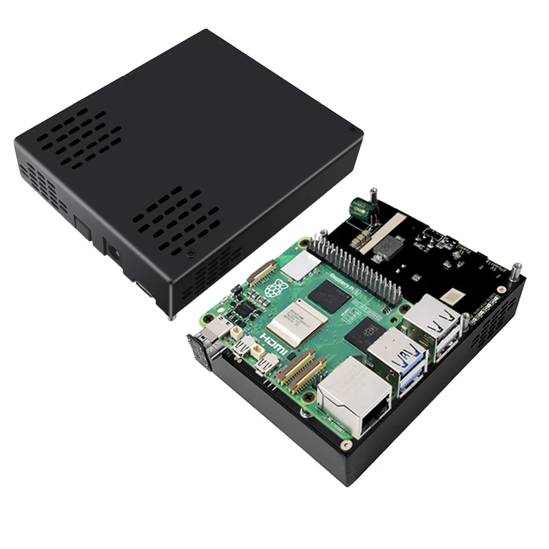 Imagem -04 - Raspberry pi Ups pd Gatilho Ativação Fonte de Banco de Potência Ininterrupta 9600mah 5v 5a 25w Também para Pi5 Pi4b Telefone