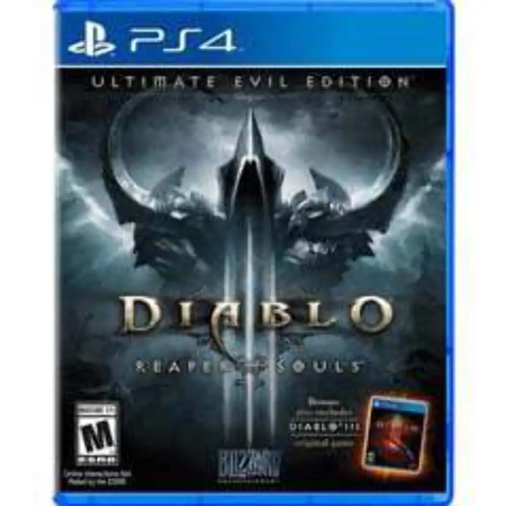 Diablo III Ultimate Evil Edition PS4 Playstation 4 Disk Video Game controller Gaming station Console Gamepad switch command supe