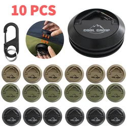 1-10pcs Portable Hanging Hook Tent Magnetic Hook Convenient Efficient Heavy Duty Earth Magnet for Outdoor Camping Canopy