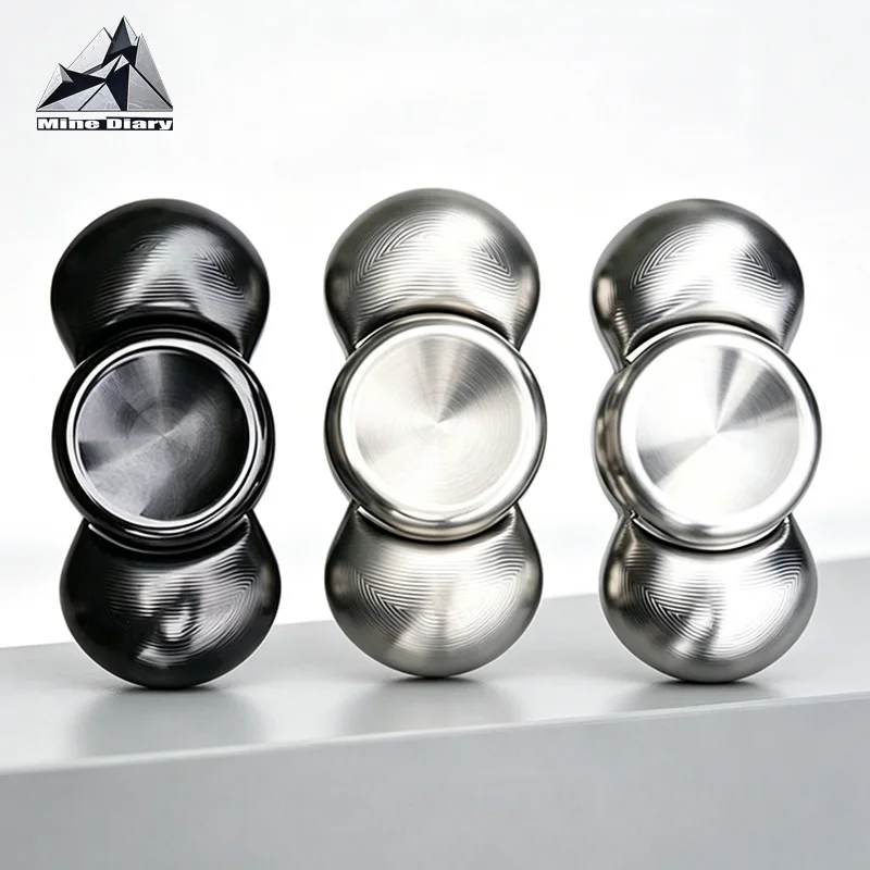 EDC Fidget Spinner 2-Blade Fingertip Gyros Fidget Toys Stress Relief Toy Stylish Fun Office Anti Stress Relaxation Gadgets