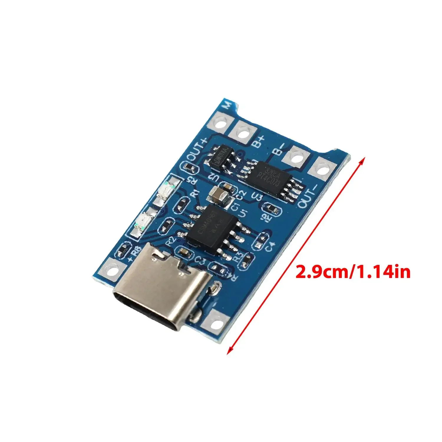 1-20 Stück Typ-C/Micro/Mini USB 5V 1A 18650 Tp4056 Lithium-Akku-Lademodul Ladeplatine mit Schutzfunktion Li-Ion – Detail 9