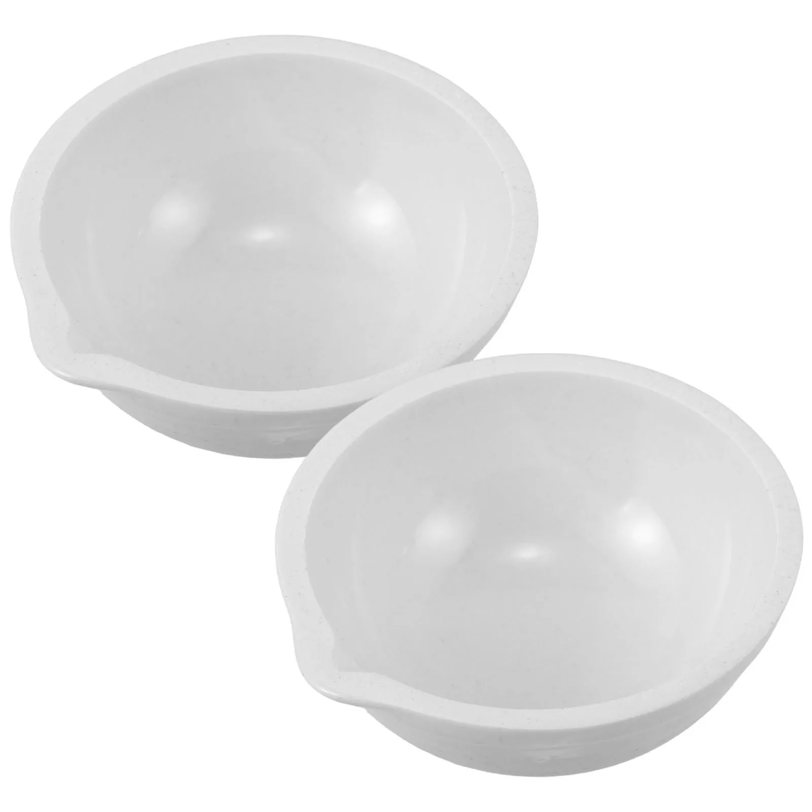 

2Pcs Ceramic Evaporating Dishes Round Laboratory Bowls Efficient Solvent Evaporation for Chemistry Analysis Science Projects