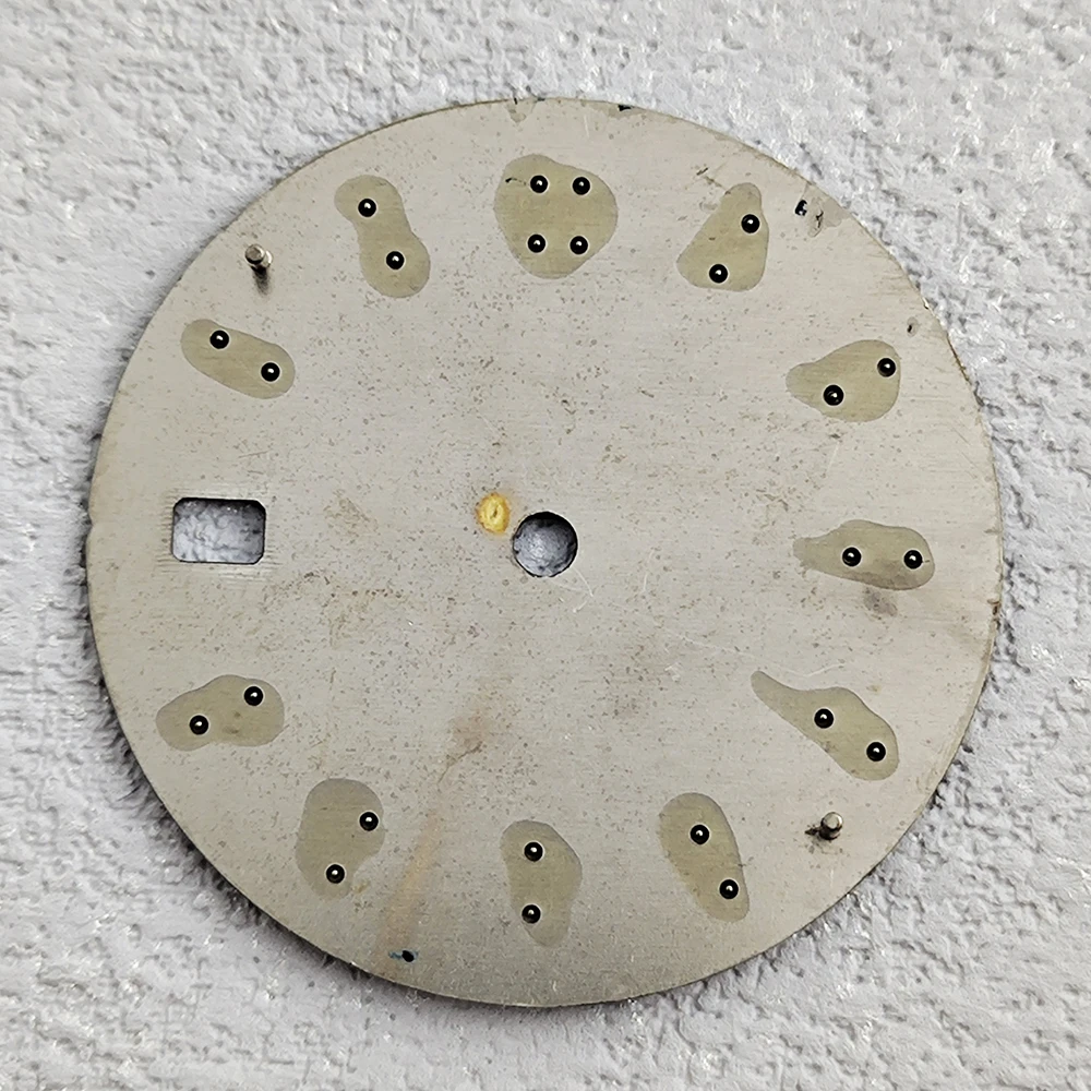 Quadrante NH35 29,8 mm quadrante Nautilus quadrante verde quadrante luminoso adatto per movimento NH35 accessori per orologi strumenti di riparazione dell'orologio