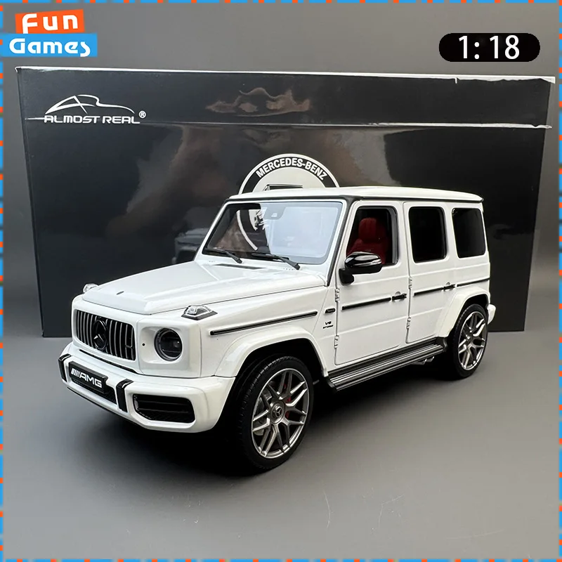 

New Almost Real 1/18 Car Model Mercedes G63 AMG 55th Anniversary Car Model Alloy Simulation Car Diecast Custom Collect Toy Gift