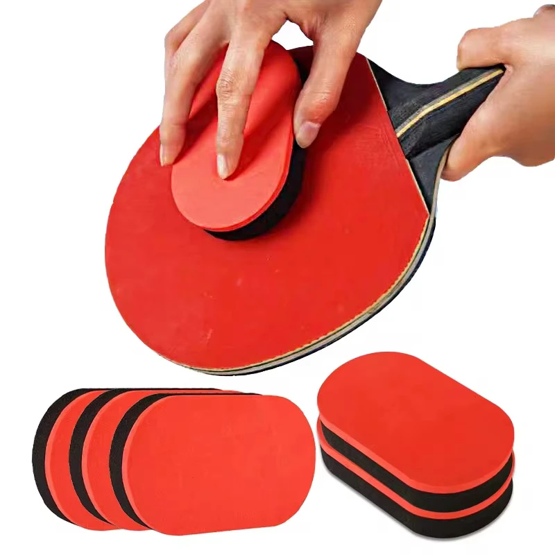 10Pcs Professional Table Tennis Racket Cleaning Sponge Wipe Cleaning Agent Rubber Cleaning Sponge Wipe Racket Care Accessories