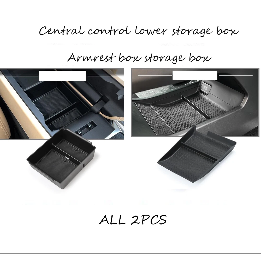 For Geely Okavango L HAOYUE L 2023 2024 ABS Car Central Control below Organizer Armrest Box Storage Box Auto Decor Styling