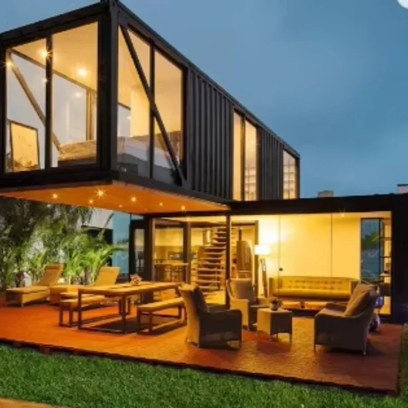 Cheap Container Van House New Design Modular Container House Portable Homes 2 Bedroom