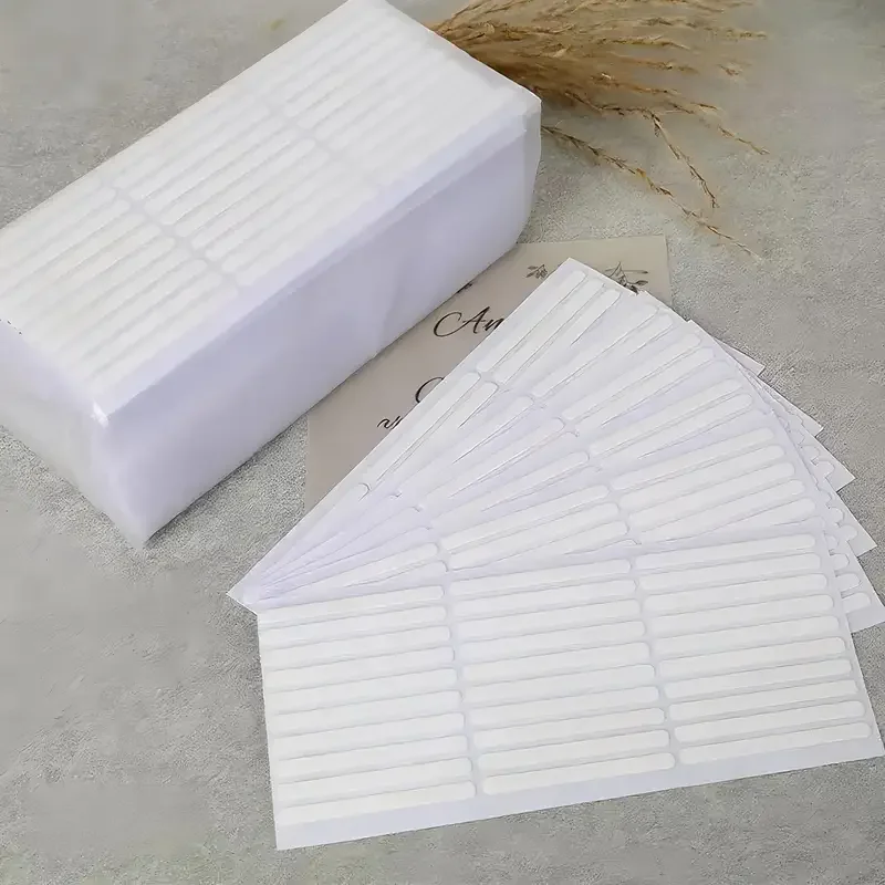 

10/50/100sheets Double Sided Tape for Nail Display Self Adhesive Tape for Press on Nail Adhesive Clear Mounting Tape Nail Design