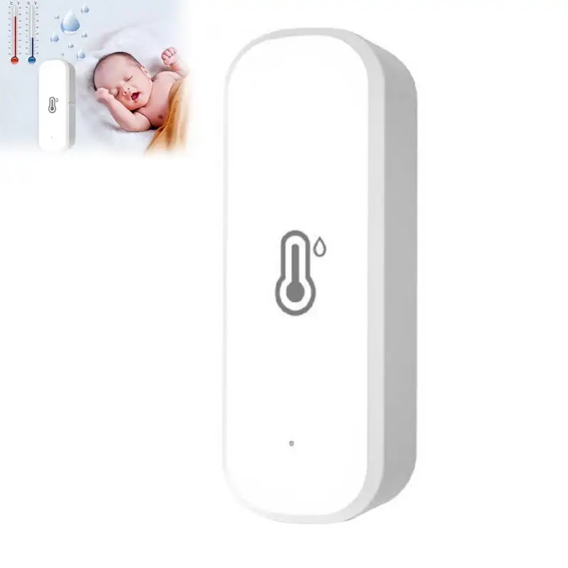 Tuya Smart WIFI Temperature And Humidity Sensor Indoor Hygrometer Thermometer Smart Life Control Support Alexa Google Assistant