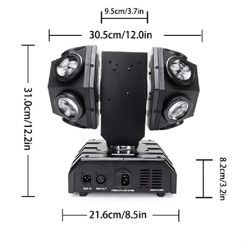 12x10W Super Beam Led światło laserowe ruchoma głowica z podwójne ramię obrotem RGB + czerwony/zielony Laser dla DJ Disco Bar Party KTV boże narodzenie