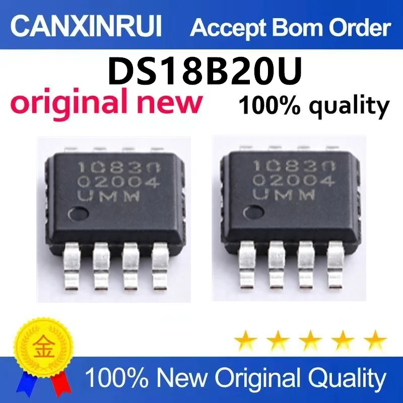 （5pcs-10pcs）Brand new original UMW DS18B20U MSOP-8 single bus temperature sensor chip