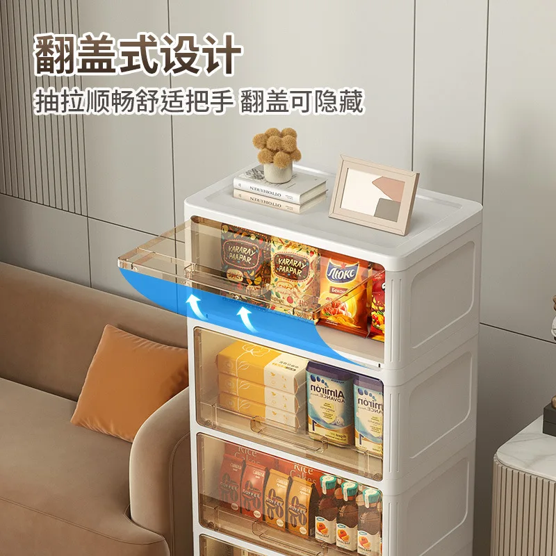Living Room Office Disassemble Cupboard Bathroom Multi Layers Drawer Plastic Storage Cabinets