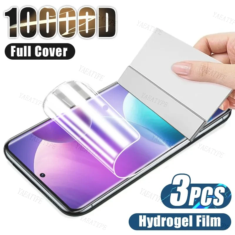 3PCS Hydrogel Film for Huawei Nova 11 10 9 8 7 Pro 6 SE 11i 8i 7i 6 5T Screen Protector for Huawei P Smart 2021 2020 2019 Z Film