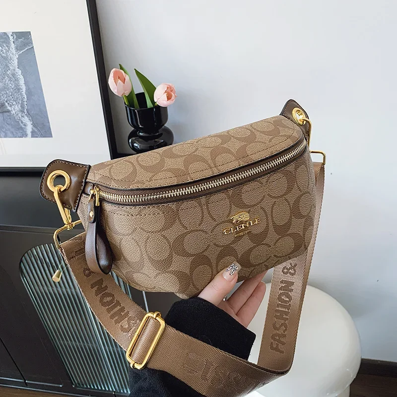 2026 New Arrival Women Chest & Waist Bag, Elegant High‑Grade Fashion Printed Shoulder Crossbody Purse for Ladies