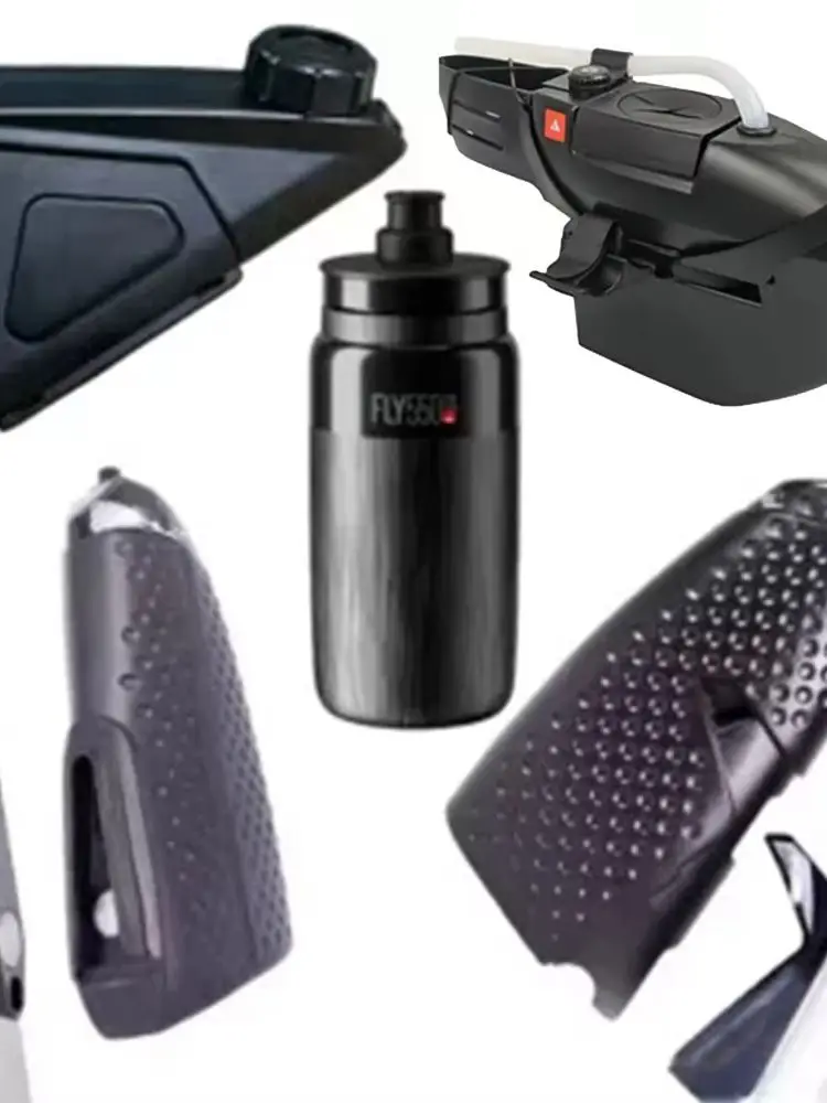 AliExpress NONE BPA-Free Cycling Water Bottle with Magnetic Cage, Squeeze Aerodynamic Bottle for Road MTB Triathlon Bikes