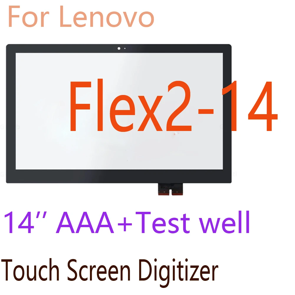 

14’’ Glass Touch For Lenovo flex2-14 Flex 2 14D flex 2-14 flex2 14 Touch Screen Digitizer Replacement with Bezel Frame Or Not