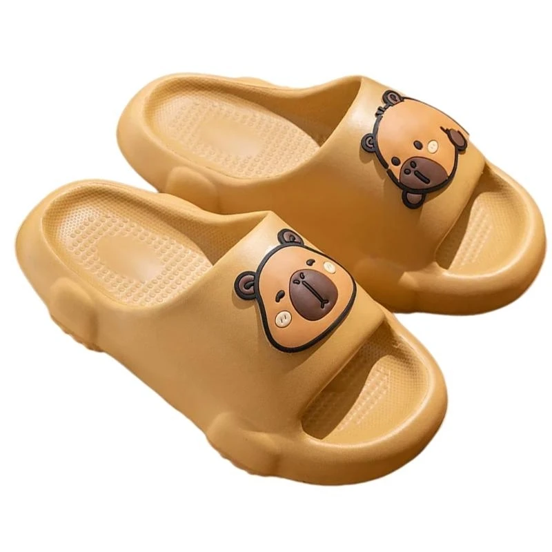 

Capybara Indoor Slippers with Antiskid Soles Pillow Sandals for Couples