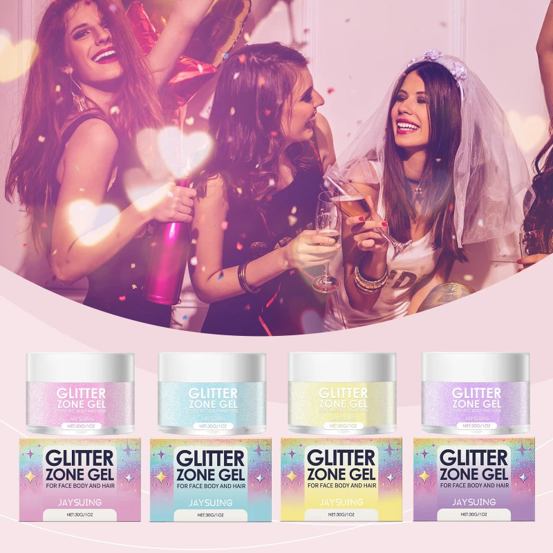 

Идеально подходит для мячей, вечеринок и равзмов. Этот гель может производить трехмерные блики и естественное сияние лица и тела.