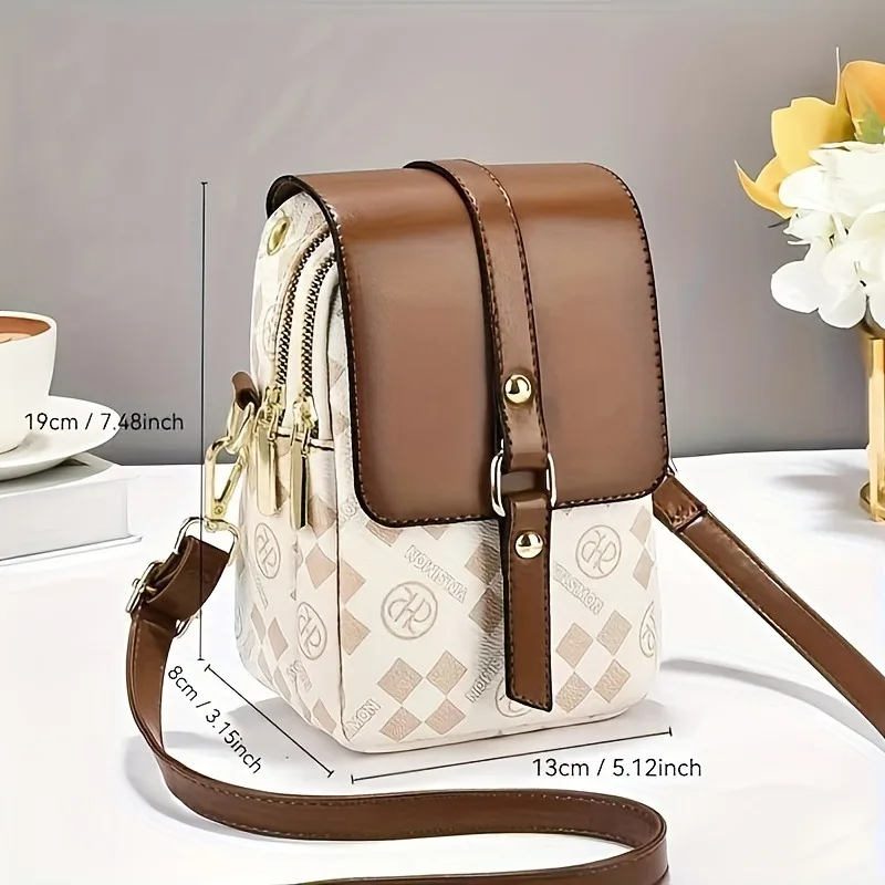 Fashion Shoulder Bag Hot Selling Mini Phone Crossbody Bag for Women PVC Material Stylish Womens Purse image 3