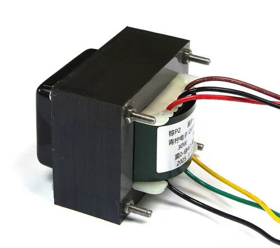 30W Push-Pull Output Transformer 5K Primary 0-4-8Ω Secondary For 6L6 6P3P EL34 Tube Amplifier DIY