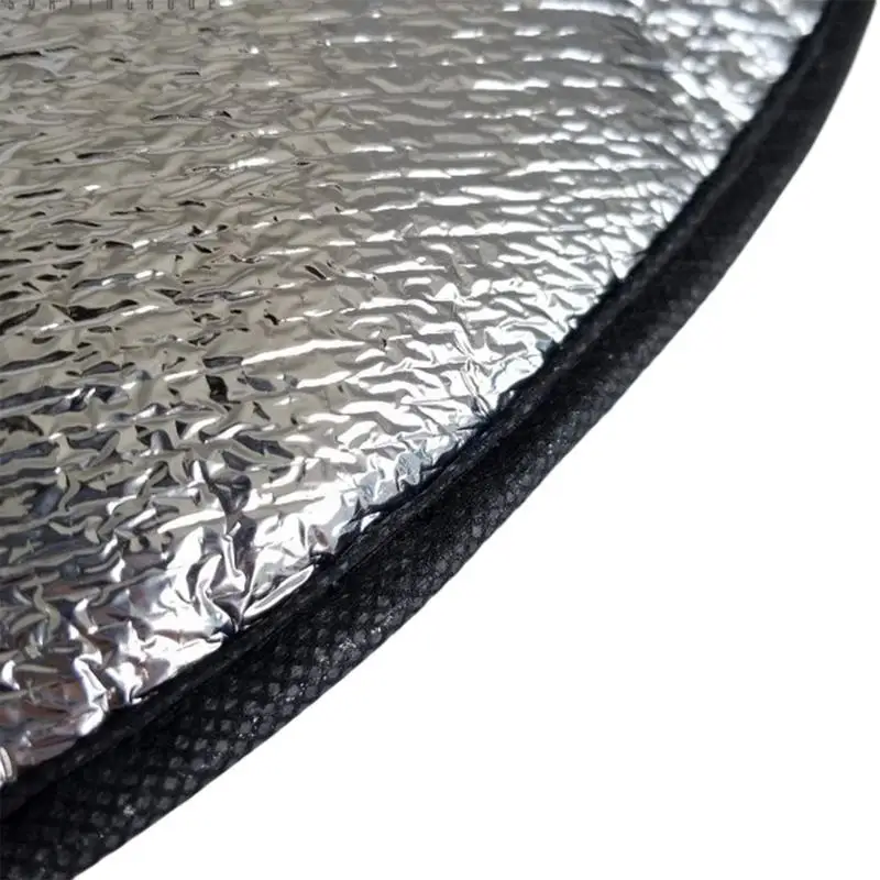 Steering Wheel Sunshade Steering Wheel Covers 40X50CM Anti-UV Sun Shade For Heat Insulated Aluminum Foil Steering Wheel Cover