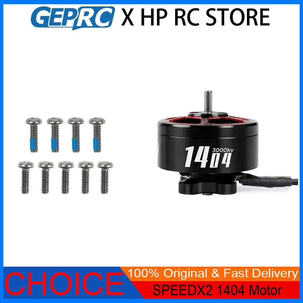 

GEPRC SPEEDX2 1404 3000KV 3850KV 4600KV Motor Suitable for Tern-LR40 FPV Drones 2 4-inch RC FPV Quadcopter Freestyle Drone