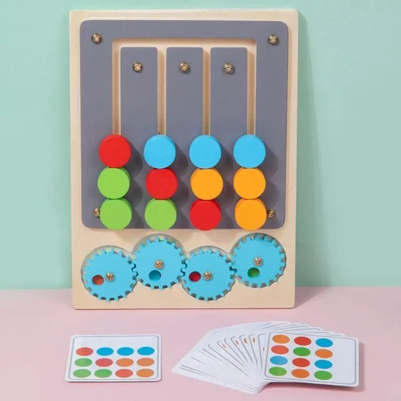 H55B Toddler Logical Game Toy Couleur Forme Match Match Fine Motor Education Supplies