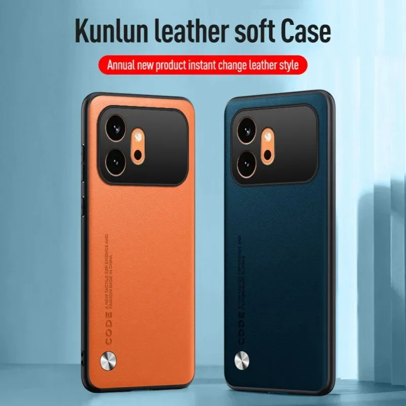Schlichte Lederhülle mit Hautgefühl für Honor 600Pro 600 Lite 500 Pro 400 300 Ultra 200 Pro Win RT Schlanke Kameraschutz-Softcover-Hülle