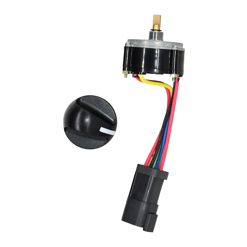 Dial Knob Rotary Switch 106-0107 Compatible With Caterpillar Excavator 312C 314C E320B E320BL E320C 321C 315C 318C 319C 320C