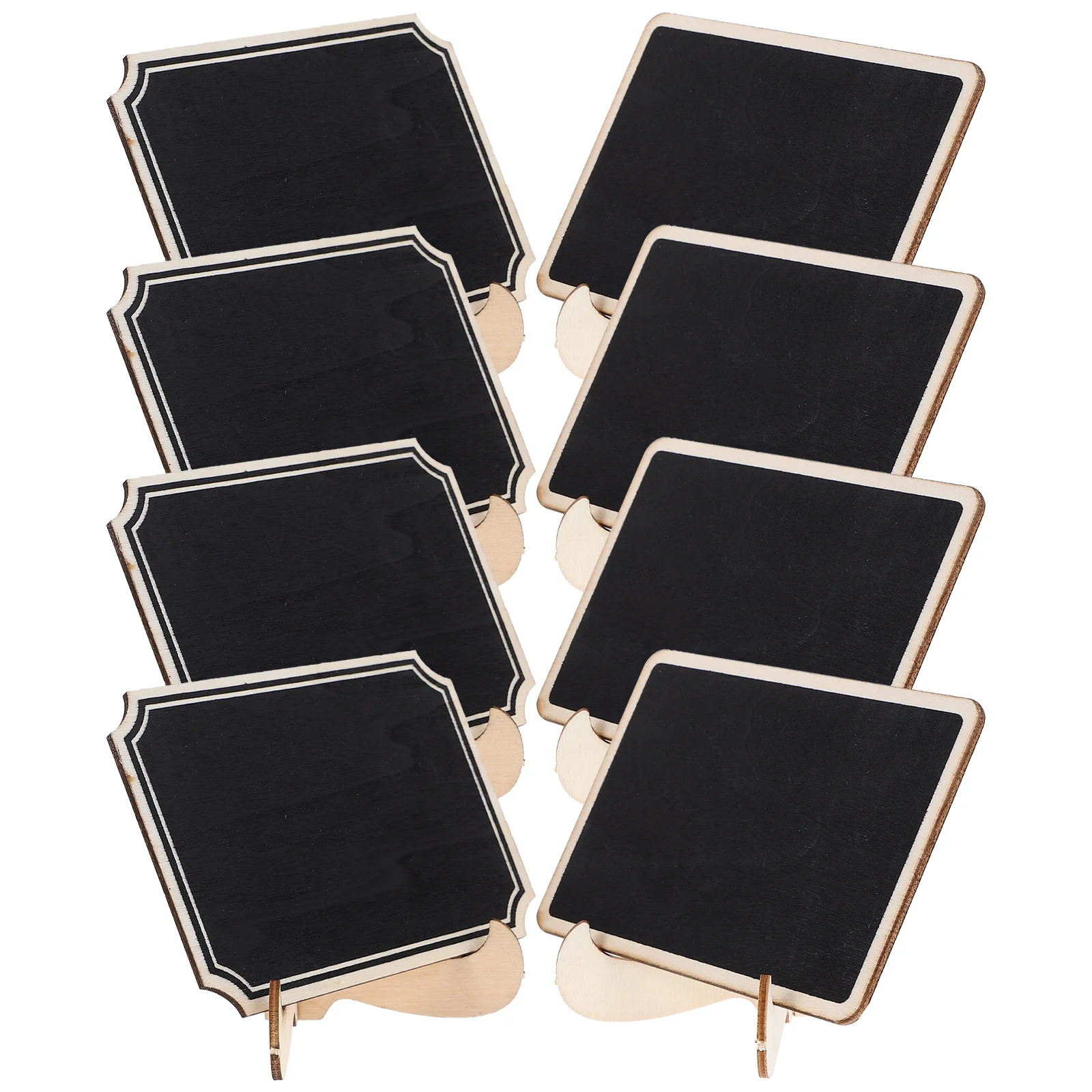 20 قطعة علامات السبورة الصغيرة سطح المكتب مذكرة المجلس المظهر الإبداعي لطاولة الطعام ديكور علامات السبورة الصغيرة