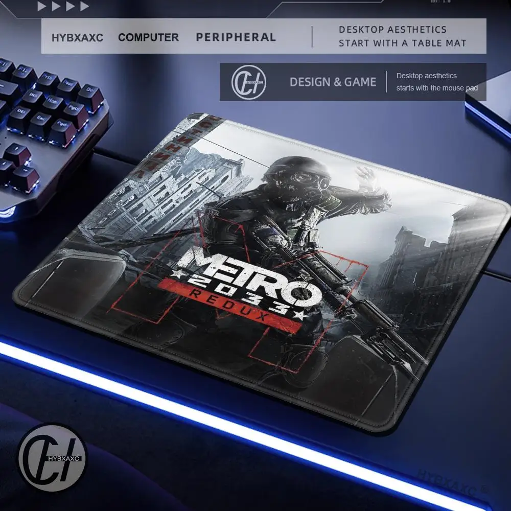 Metro 2033 Small Gaming Mouse Pad Computer Mousepad PC Gamer Mouse Mat XXL Laptop Mausepad Mouse Carpet Keyboard Mat Desk Pad