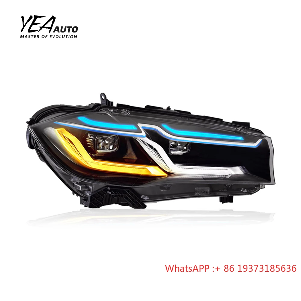 

Upgade to G30 LCI Style Laser Head Light Led for bmw X5 F15 Headlights 2014 2015 2017 X6 F16 LED Headlight Plug and Play