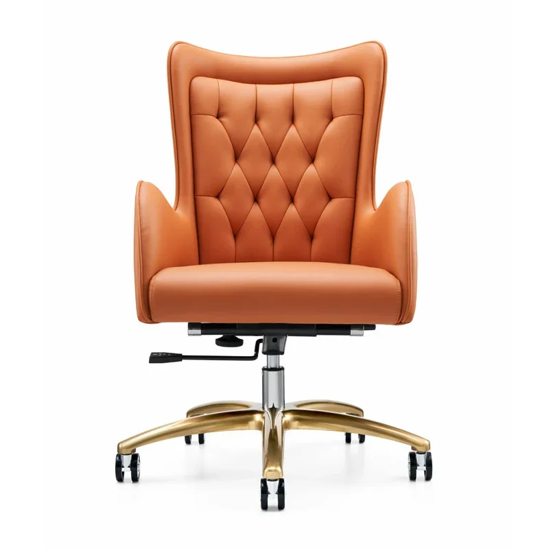 Commercial Company Reception Chair, Simple Modern Bar Counter Chair, Beauty Salon, Club, Leather KTV Reception Swivel Chair