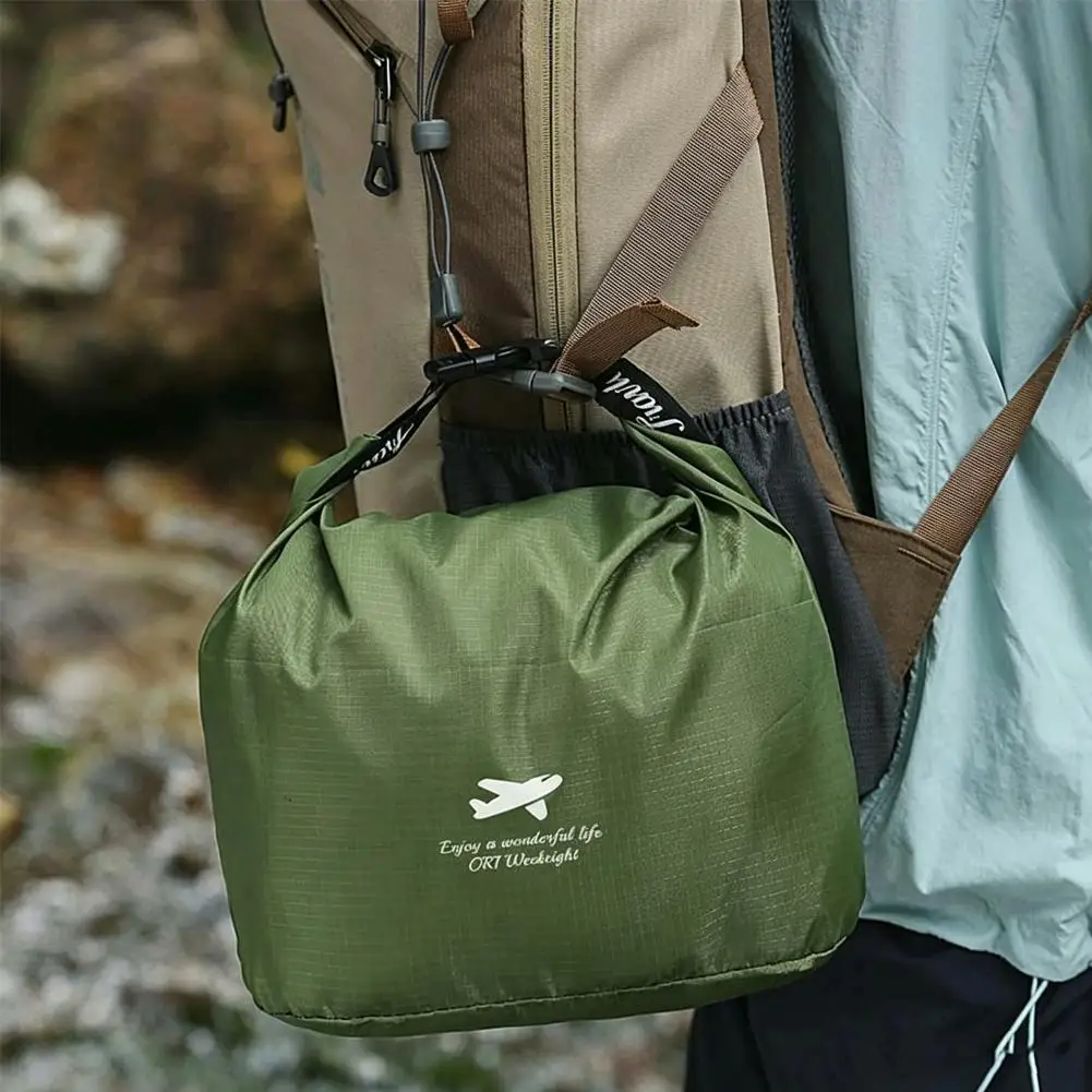 Roll-Top Wasserdichte Tasche Outdoor Dry Bag Große Kapazität Aufbewahrungstasche Leichter Reißfester Trockensack Tragbarer Organizer – Detail 12