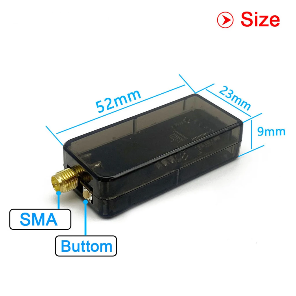 5,8G 56CH 48CH UVC Video-Downlink OTG VR Mobiltelefon-Empfänger + 5,8G 48CH FPV-Empfänger OLED-Display 5-36V SMA für RC-Drohnen – Detail 5