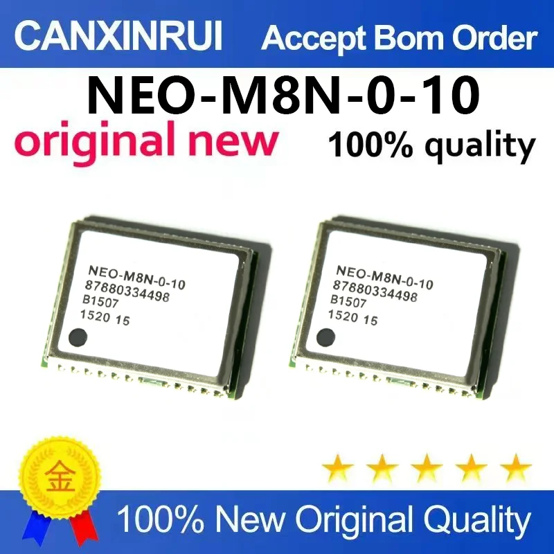 (5pcs-100pcs)Original genuine NEO-M8N-0-10 UBLOX genuine positioning module GLONASS Beidou GPS three system