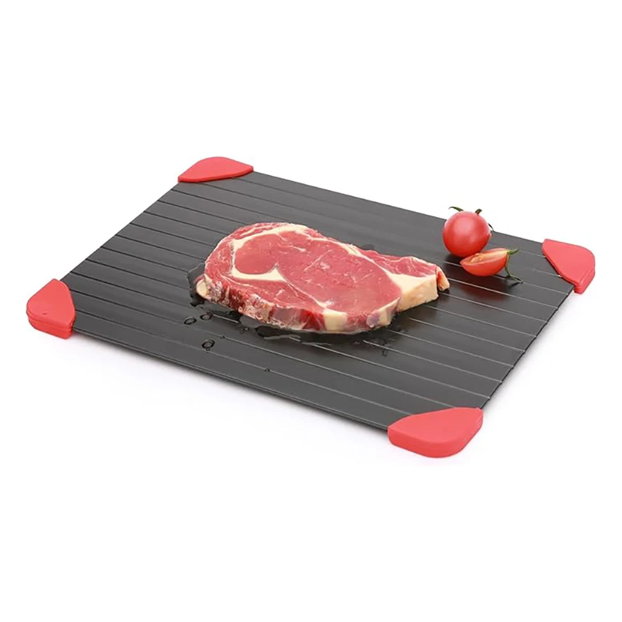 

Лоток для размораживания мяса для замороженного мяса, доска для размораживания, лоток для быстрого размораживания, размораживающая пластина для замороженных продуктов