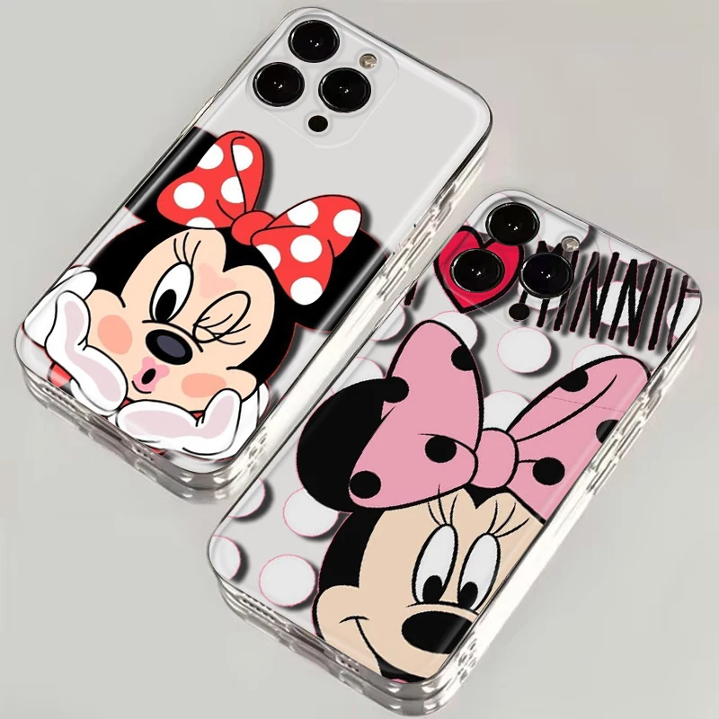 E22 Mickey Minne Soft Case for Tecno POP 4 Pro 5 5P Camon 15 18 18T 18I 19 Spark 8P 8C 7T GO Pova 3 KD7 CD7 BC3