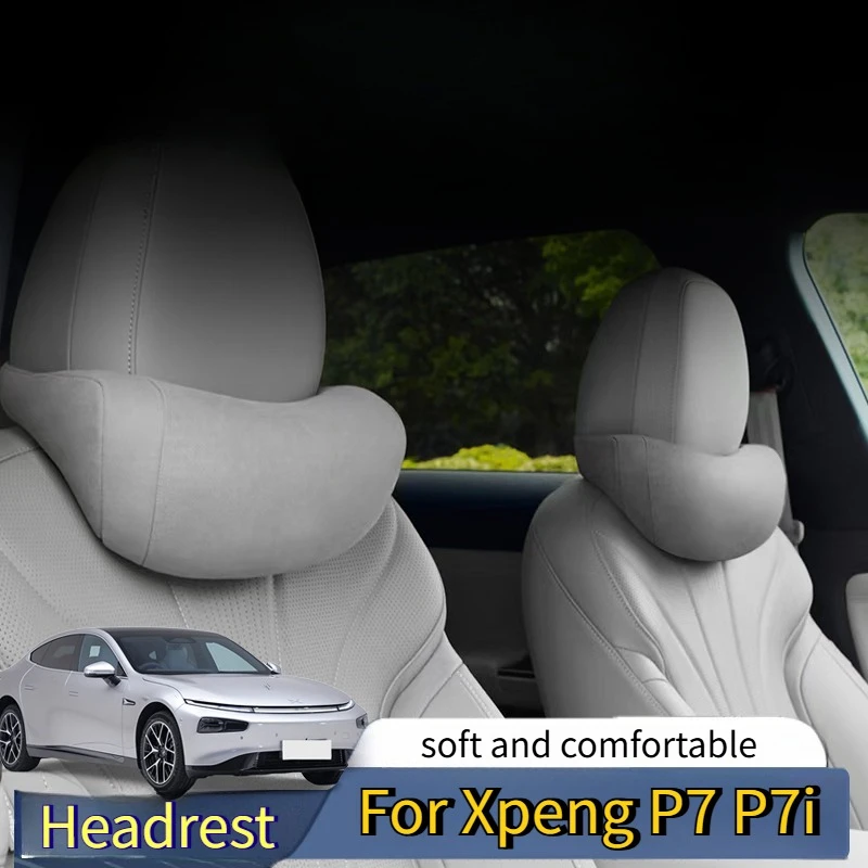 

Headrest for Xpeng P7 P7i Comfortable Lumbar Support Neck Pillow Waist Protection Car Cushion Seat Lumbar Support Modification